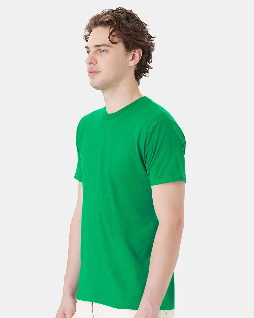 Perfect-T T-Shirt - OnModelSide - B00600603 - Kelly Green