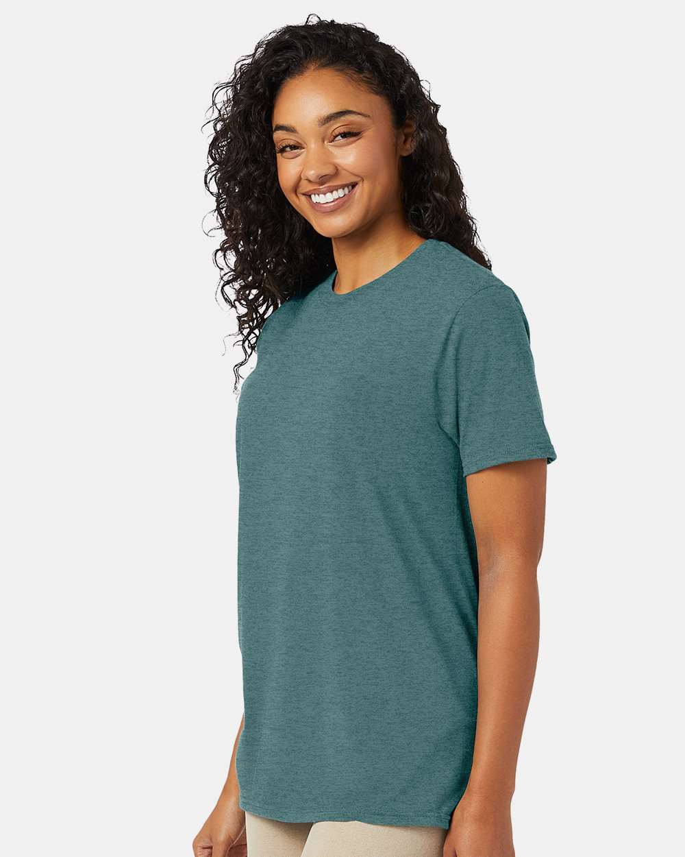 Perfect-T T-Shirt - OnModelSide - B00600693 - Cactus Heather