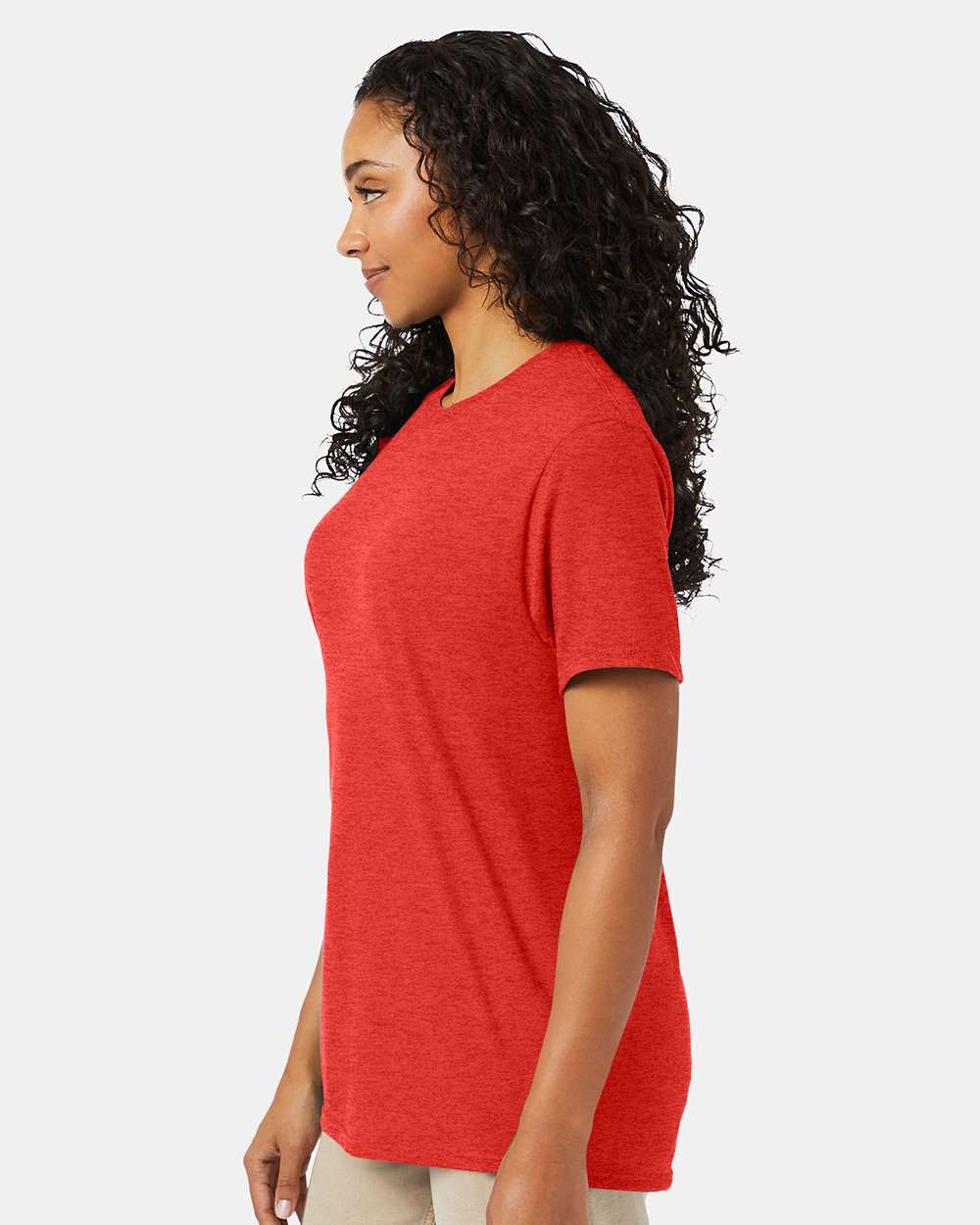 Perfect-T T-Shirt - OnModelSide - B00600753 - Poppy Red Heather
