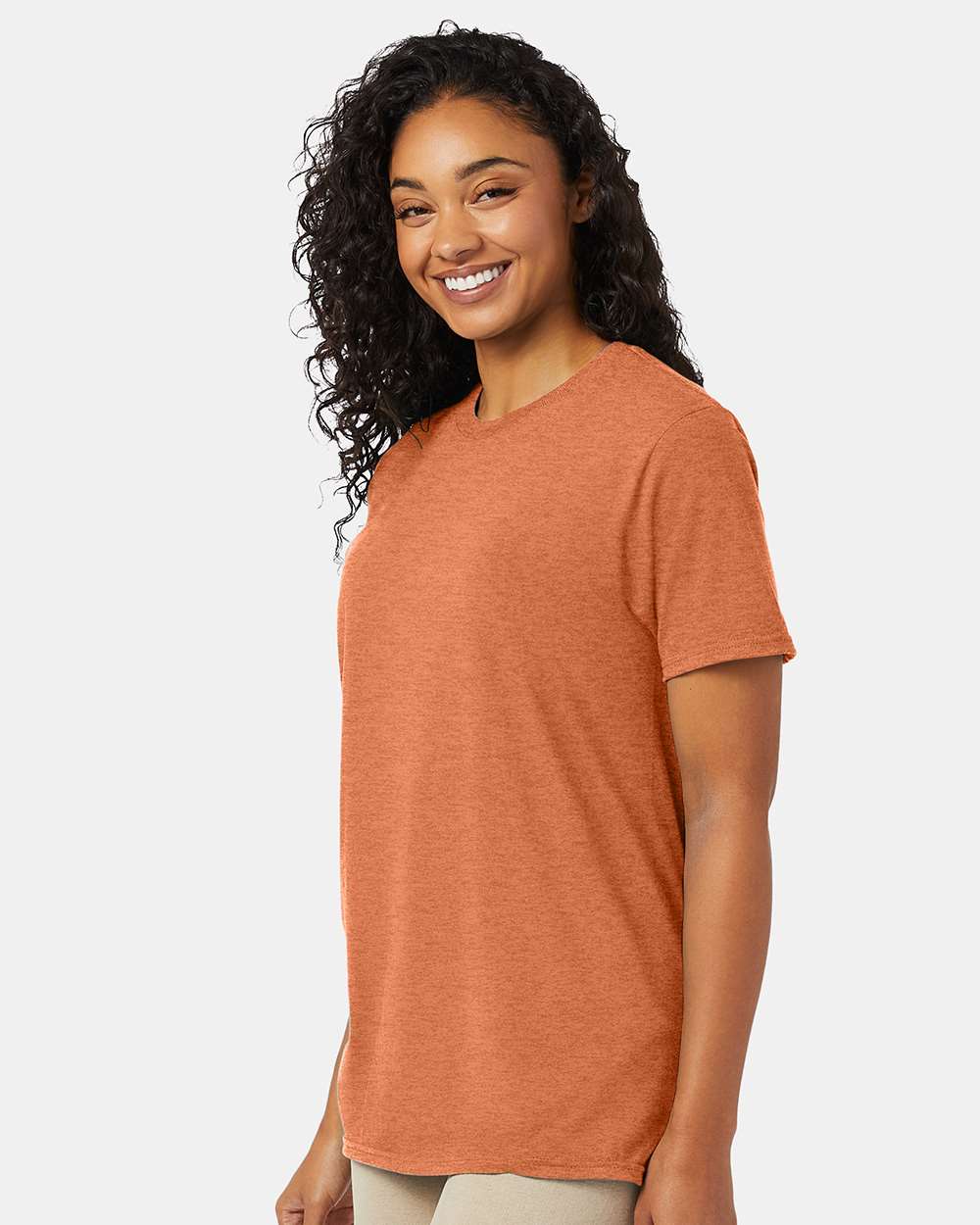 Perfect-T T-Shirt - OnModelSide - B00600803 - Pumpkin Heather