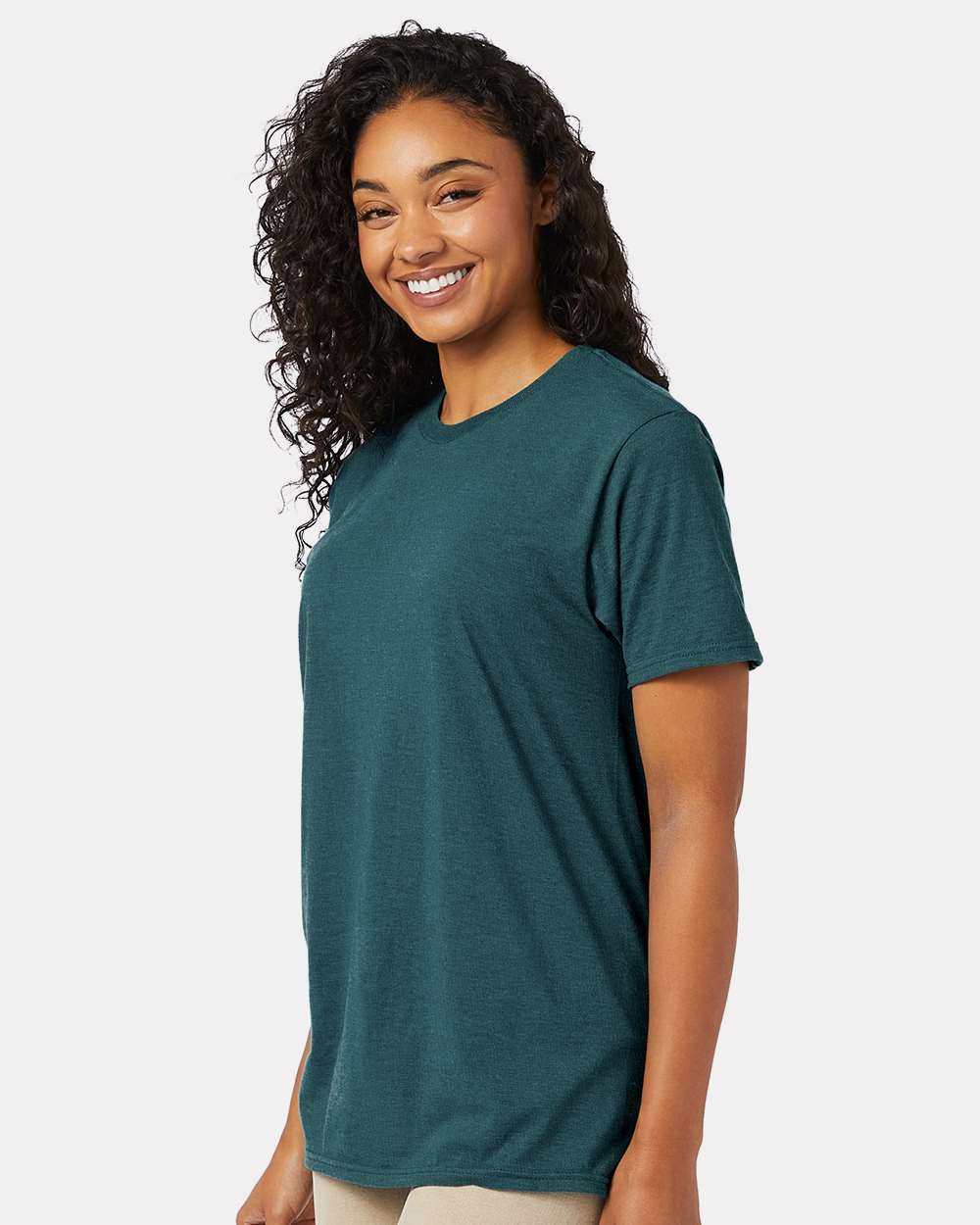 Perfect-T T-Shirt - OnModelSide - B00600893 - Jade Pine Heather