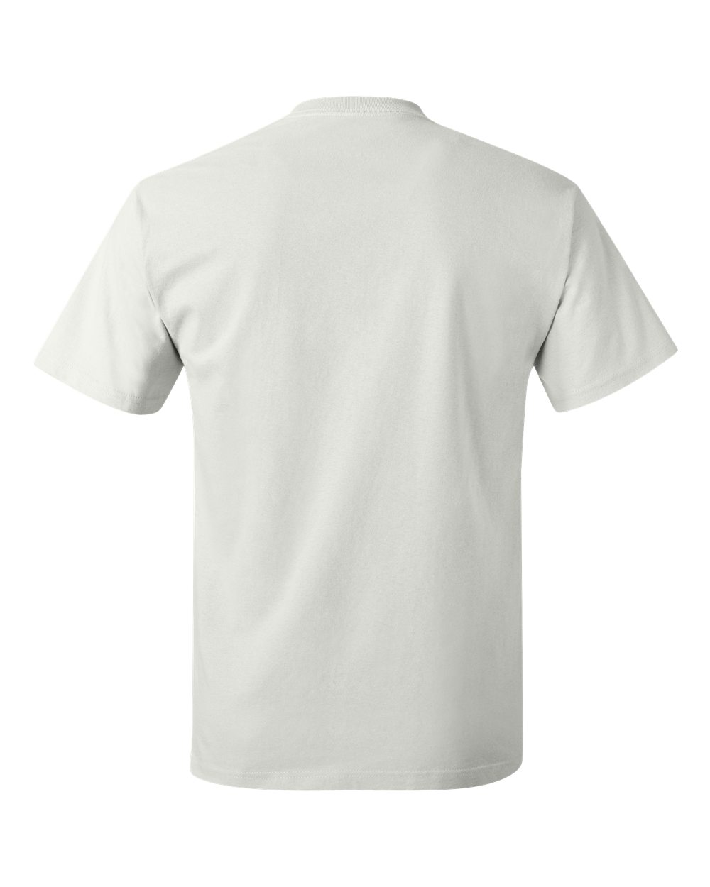 Unisex Authentic T-Shirt - Back - B00700003 - White