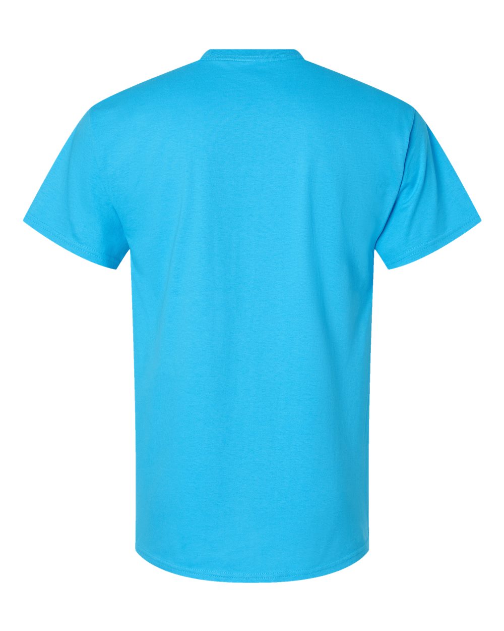 Unisex Authentic T-Shirt - Back - B00700073 - Aquatic Blue
