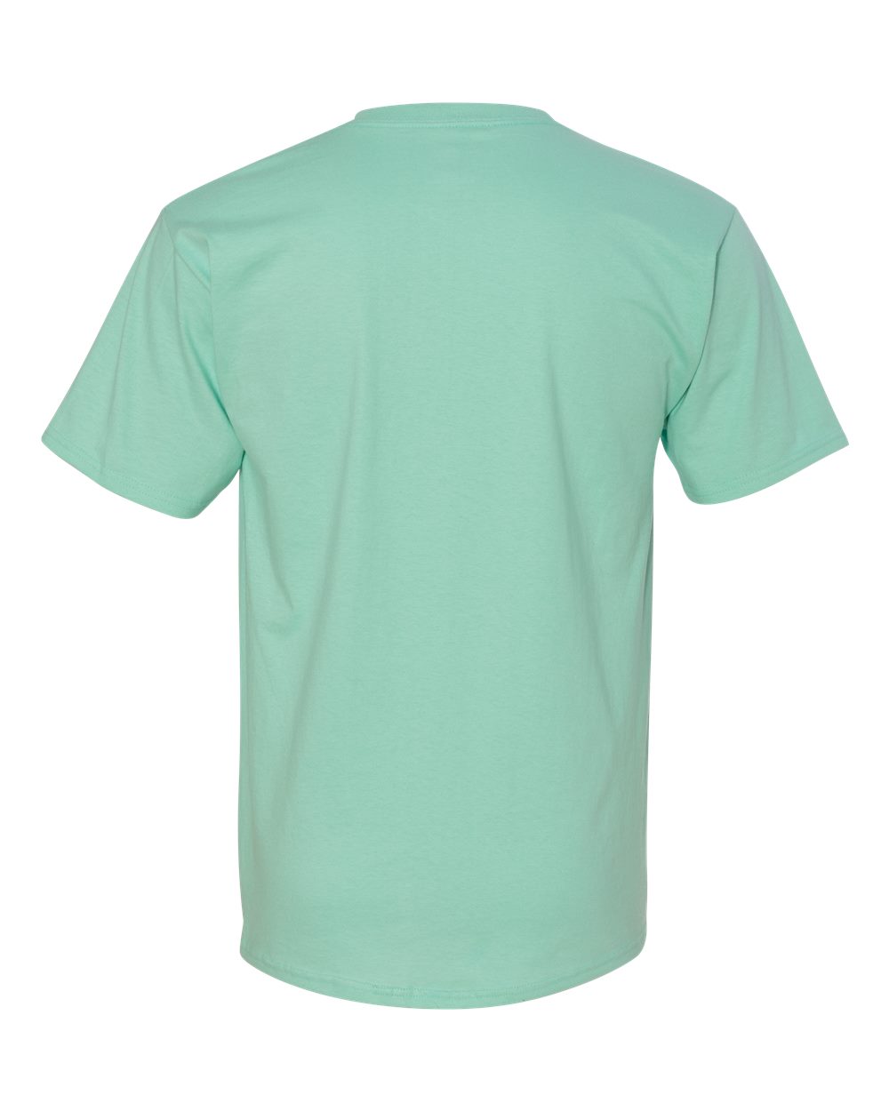 Unisex Authentic T-Shirt - Back - B00700113 - Clean Mint