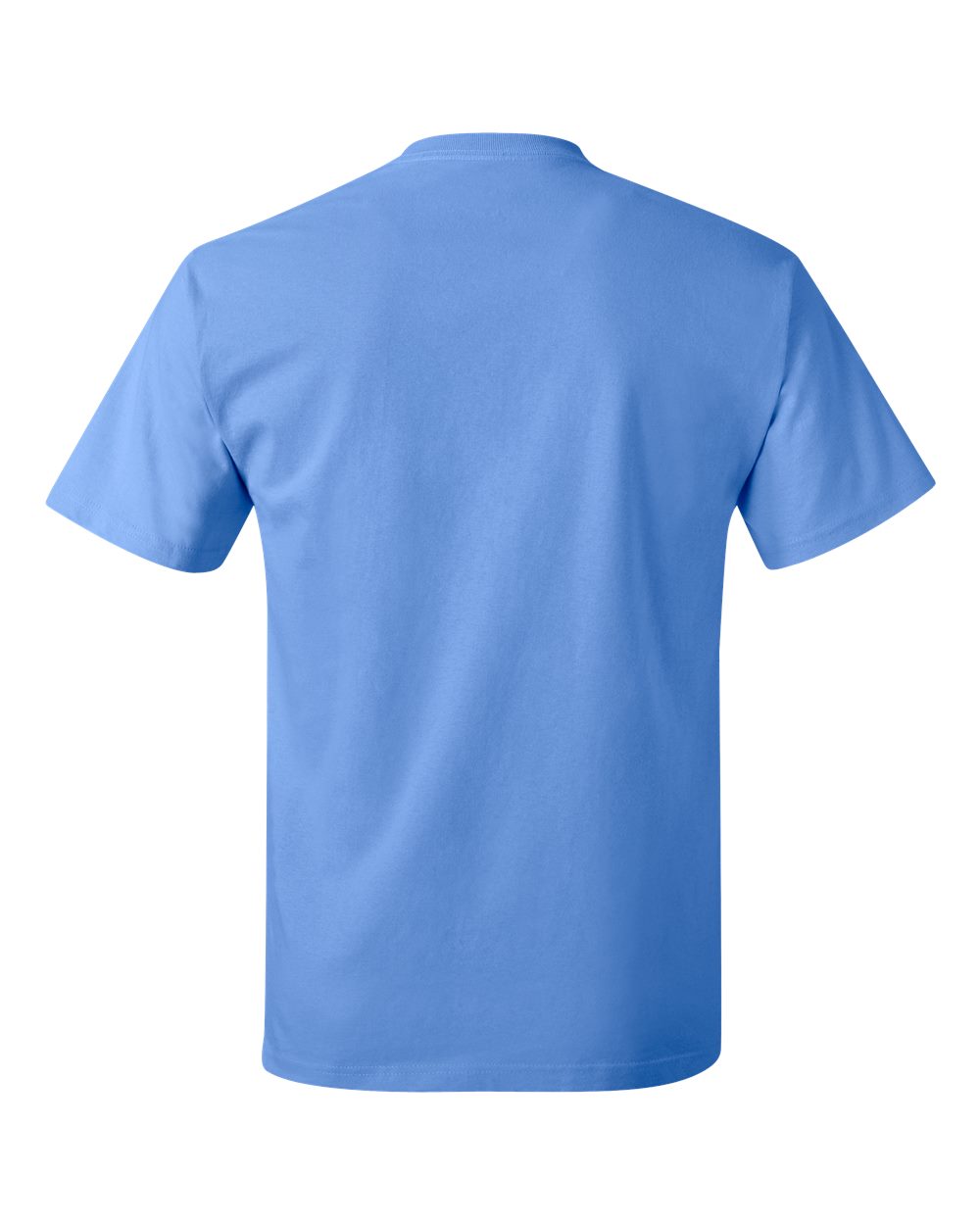 Unisex Authentic T-Shirt - Back - B00700263 - Carolina Blue