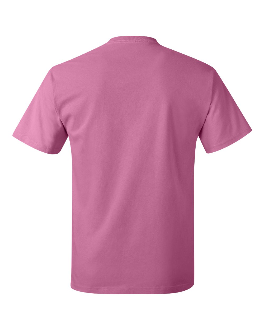 Unisex Authentic T-Shirt - Back - B00700303 - Pink