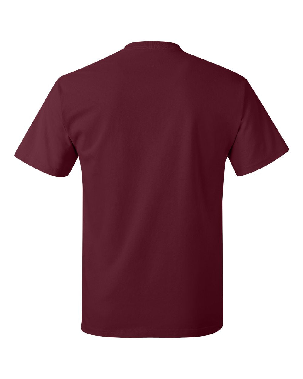 Unisex Authentic T-Shirt - Back - B00700523 - Cardinal