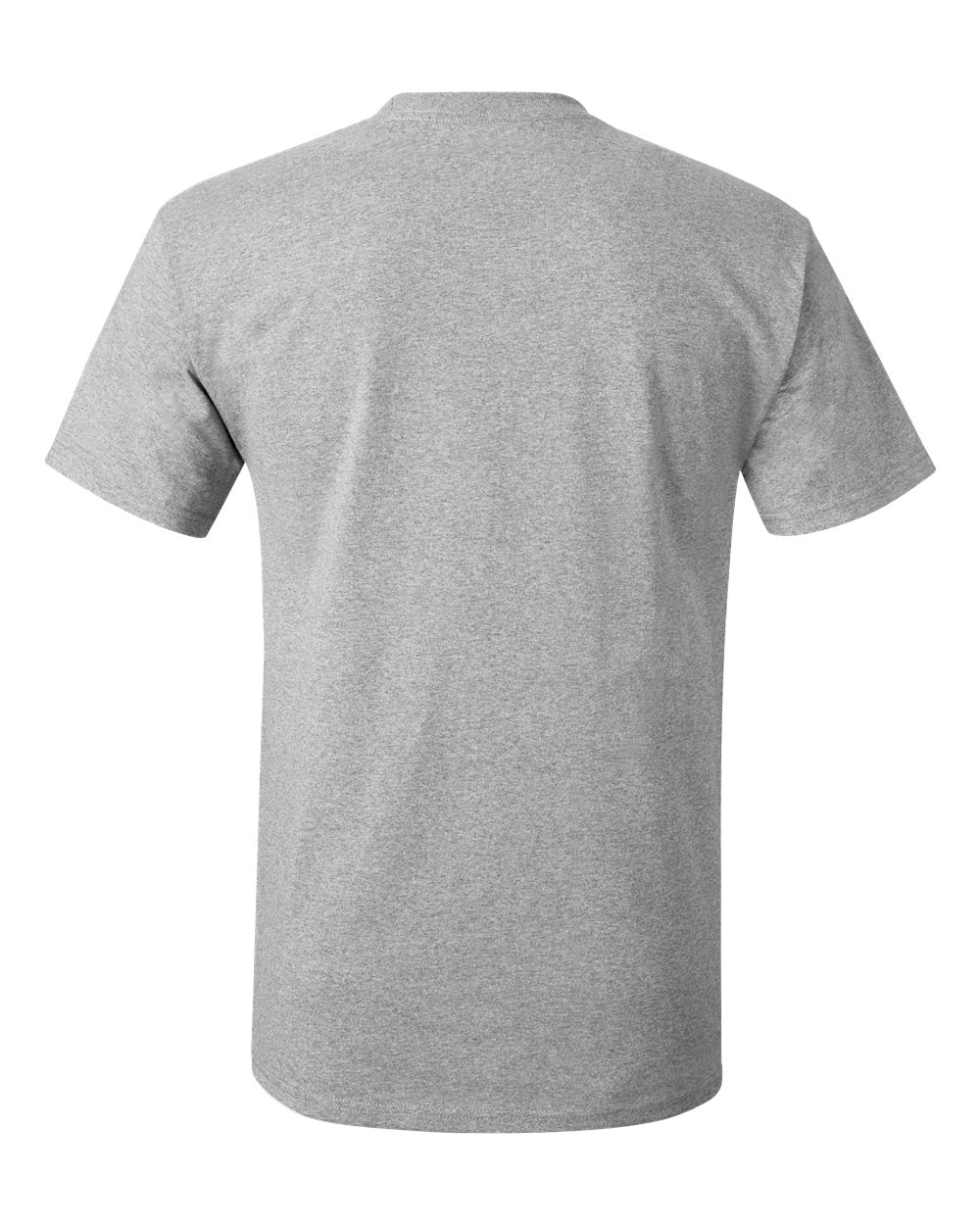 Unisex Authentic T-Shirt - Back - B00700583 - Light Steel