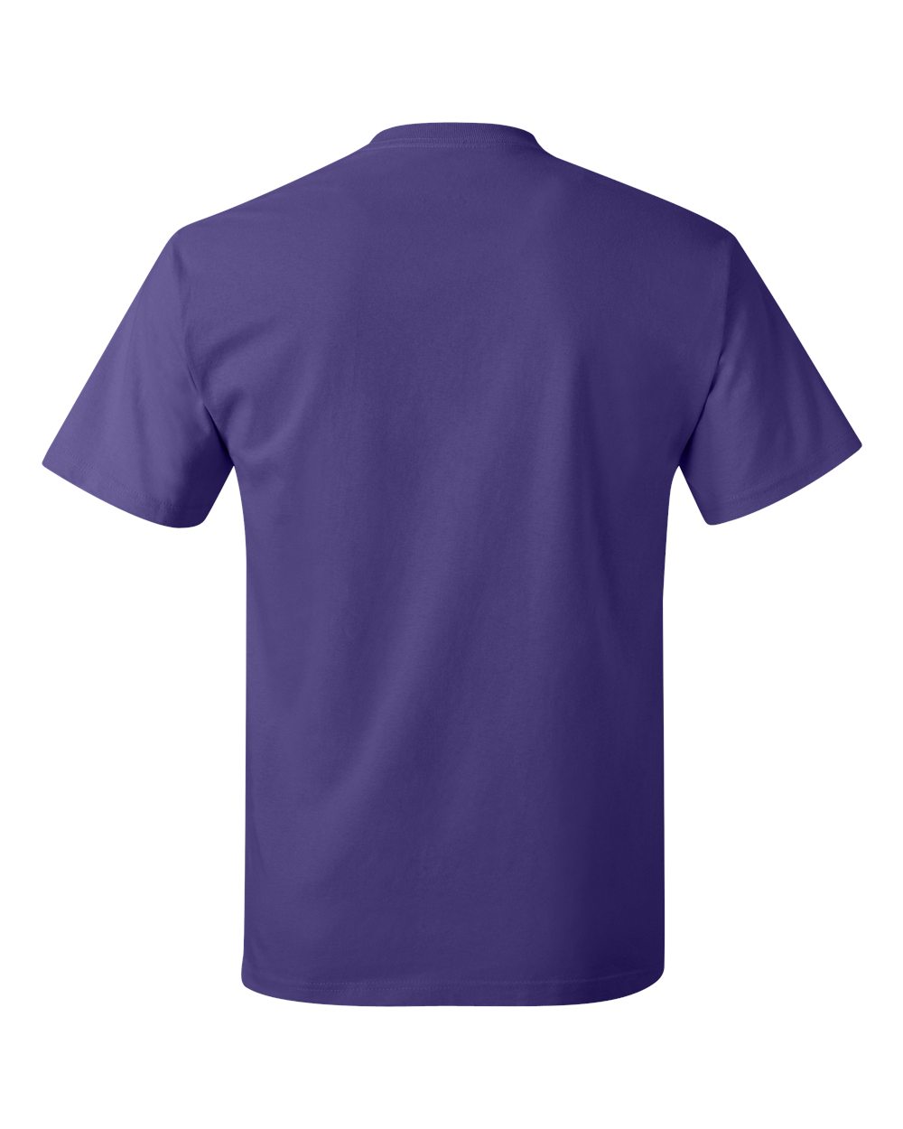 Unisex Authentic T-Shirt - Back - B00700673 - Purple