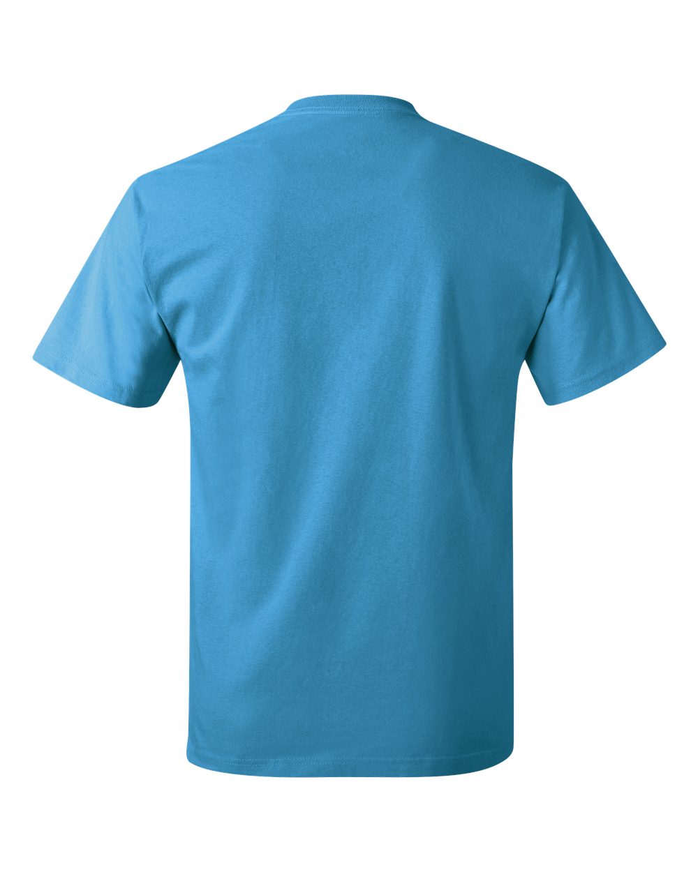 Unisex Authentic T-Shirt - Back - B00700783 - Sapphire