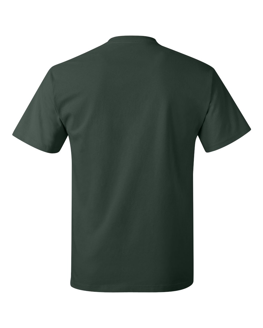 Unisex Authentic T-Shirt - Back - B00700873 - Deep Forest