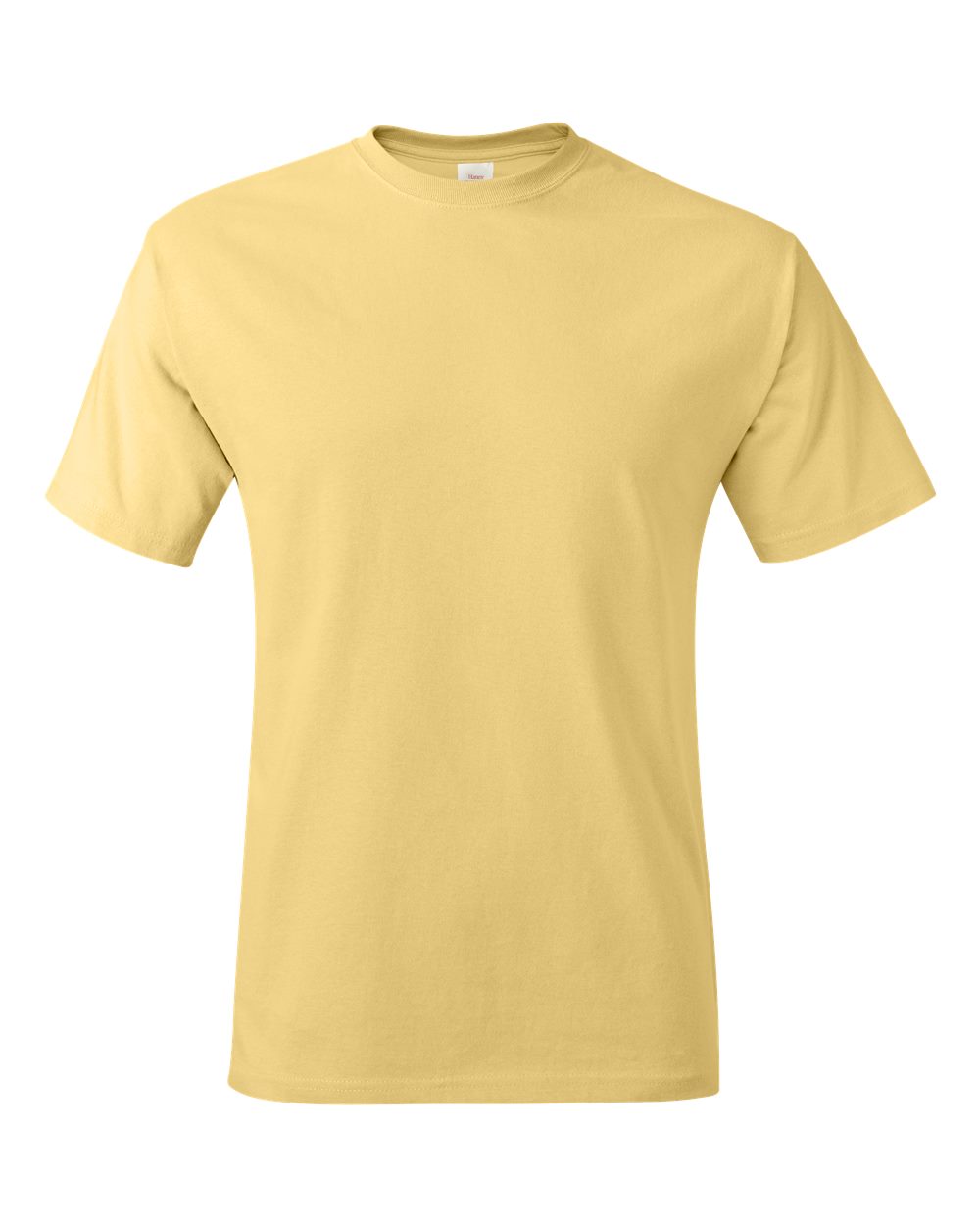 Unisex Authentic T-Shirt - Front - B00700403 - Daffodil Yellow