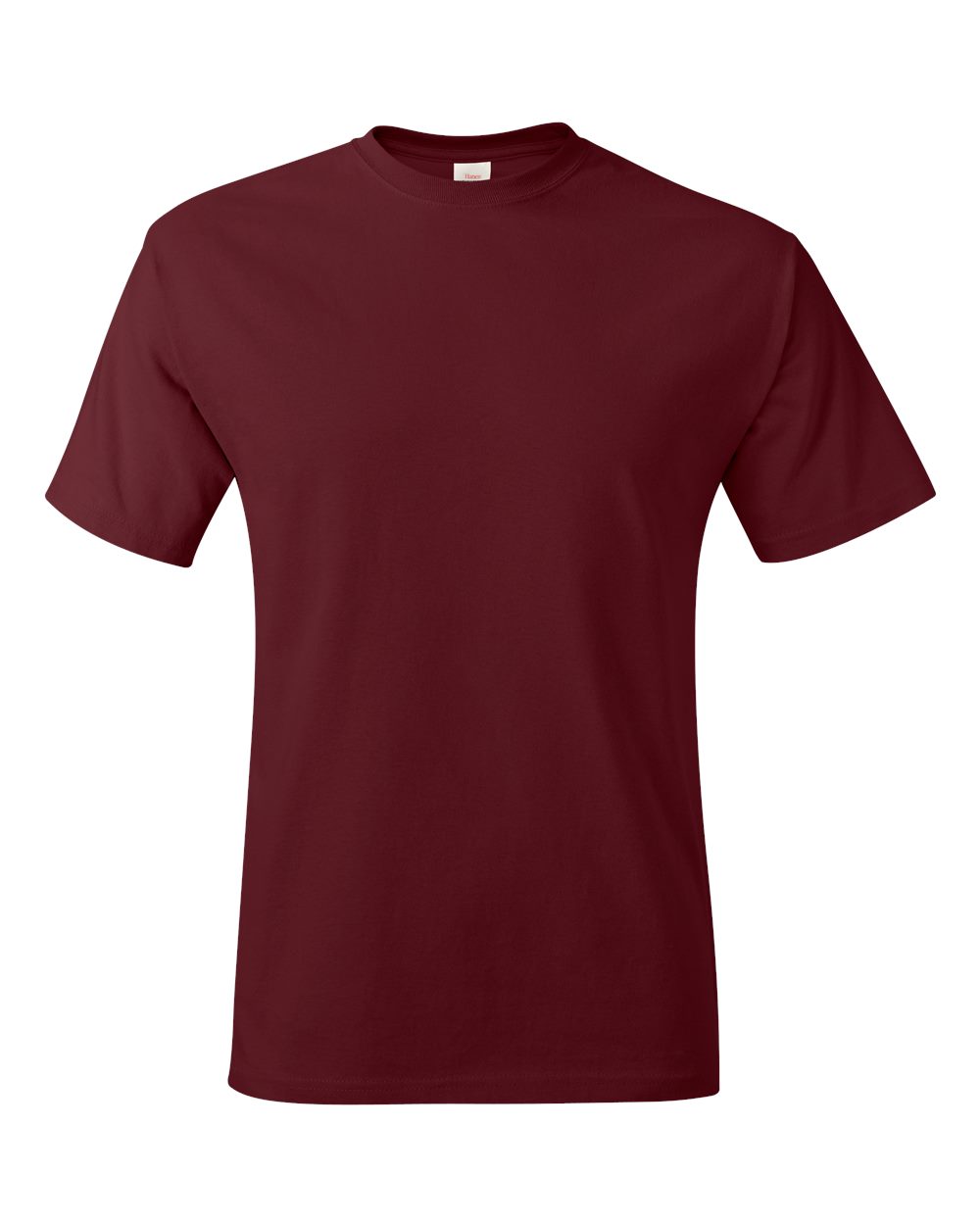 Unisex Authentic T-Shirt - Front - B00700533 - Maroon