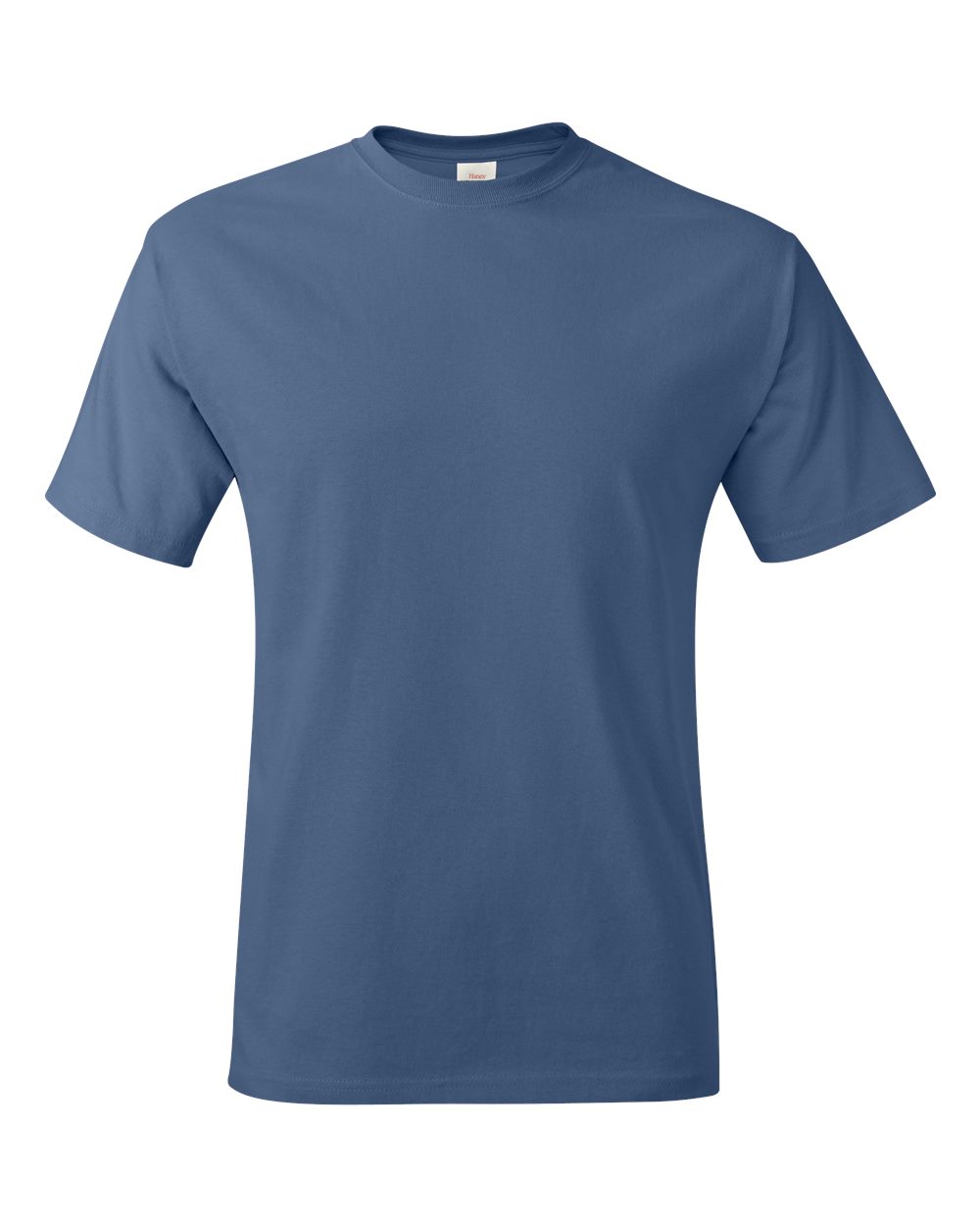 Unisex Authentic T-Shirt - Front - B00700983 - Denim Blue