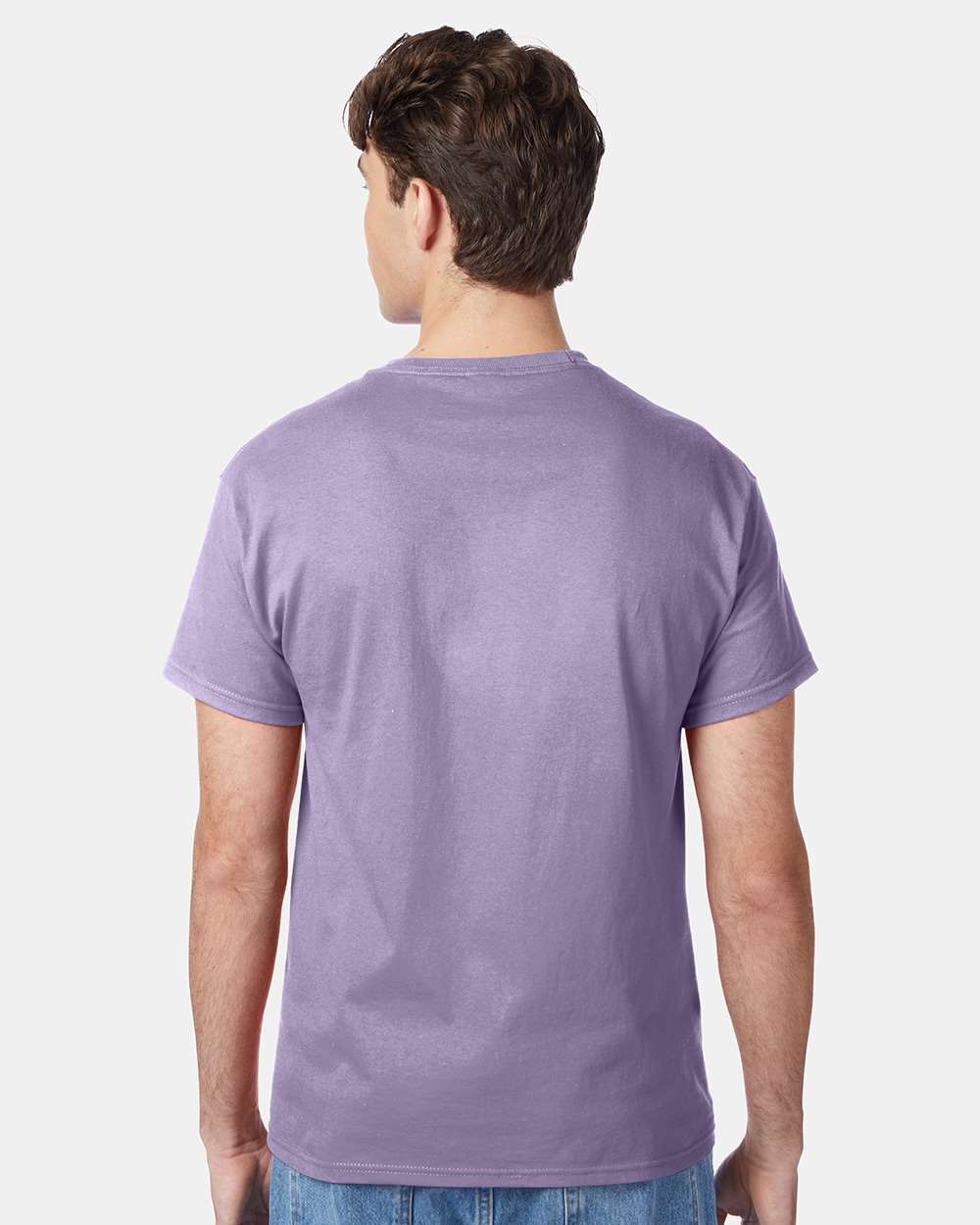 Unisex Authentic T-Shirt - OnModelBack - B00700213 - Lavender
