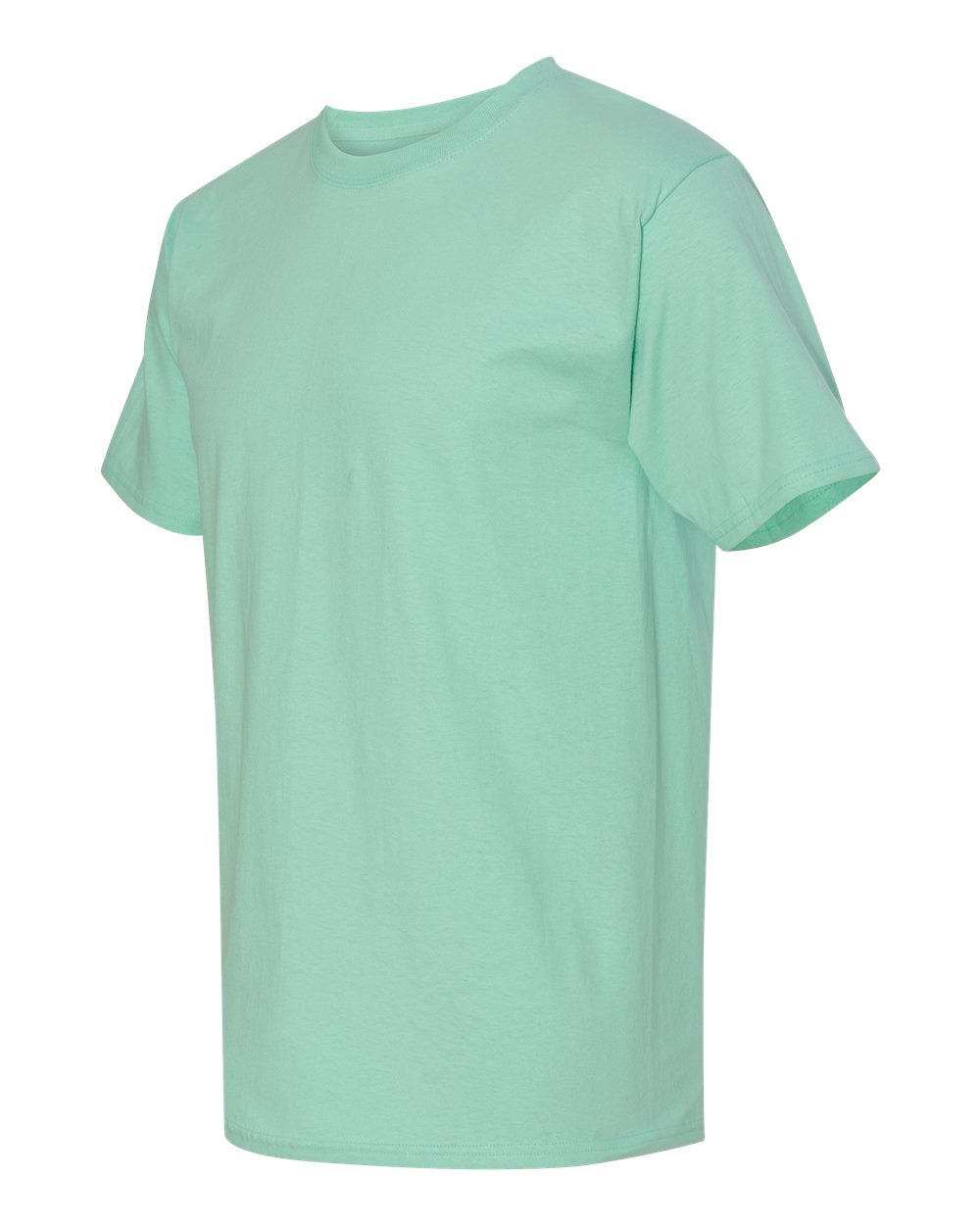 Unisex Authentic T-Shirt - Side - B00700113 - Clean Mint