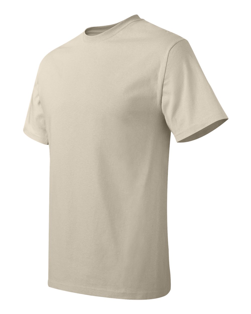 Unisex Authentic T-Shirt - Side - B00700243 - Natural