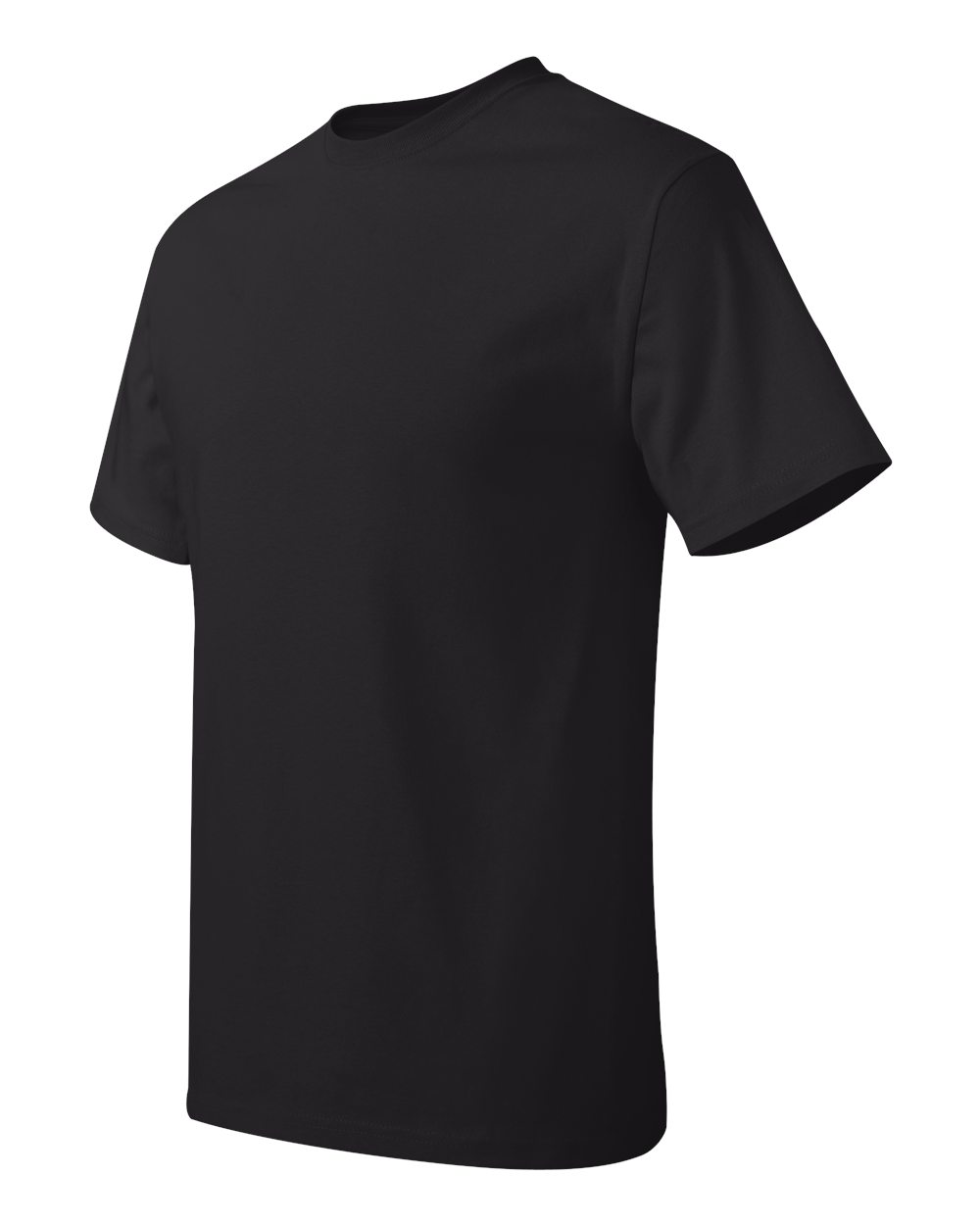 Unisex Authentic T-Shirt - Side - B00700503 - Black