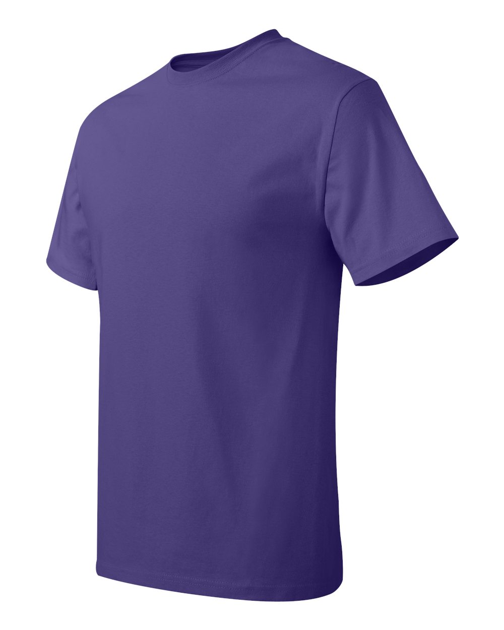 Unisex Authentic T-Shirt - Side - B00700673 - Purple