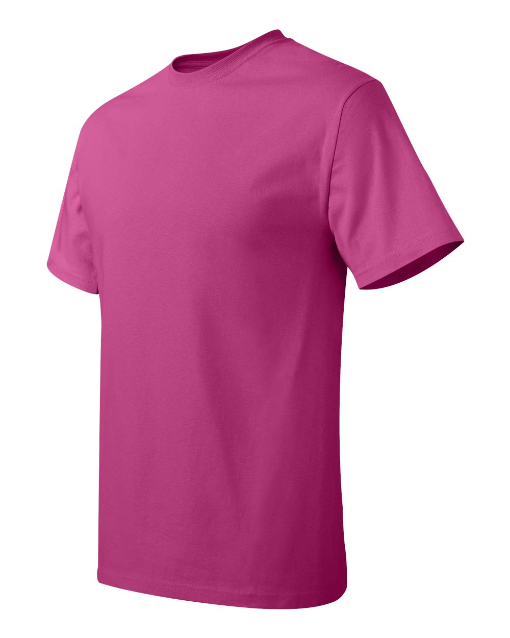 Unisex Authentic T-Shirt - Side - B00700693 - Wow Pink