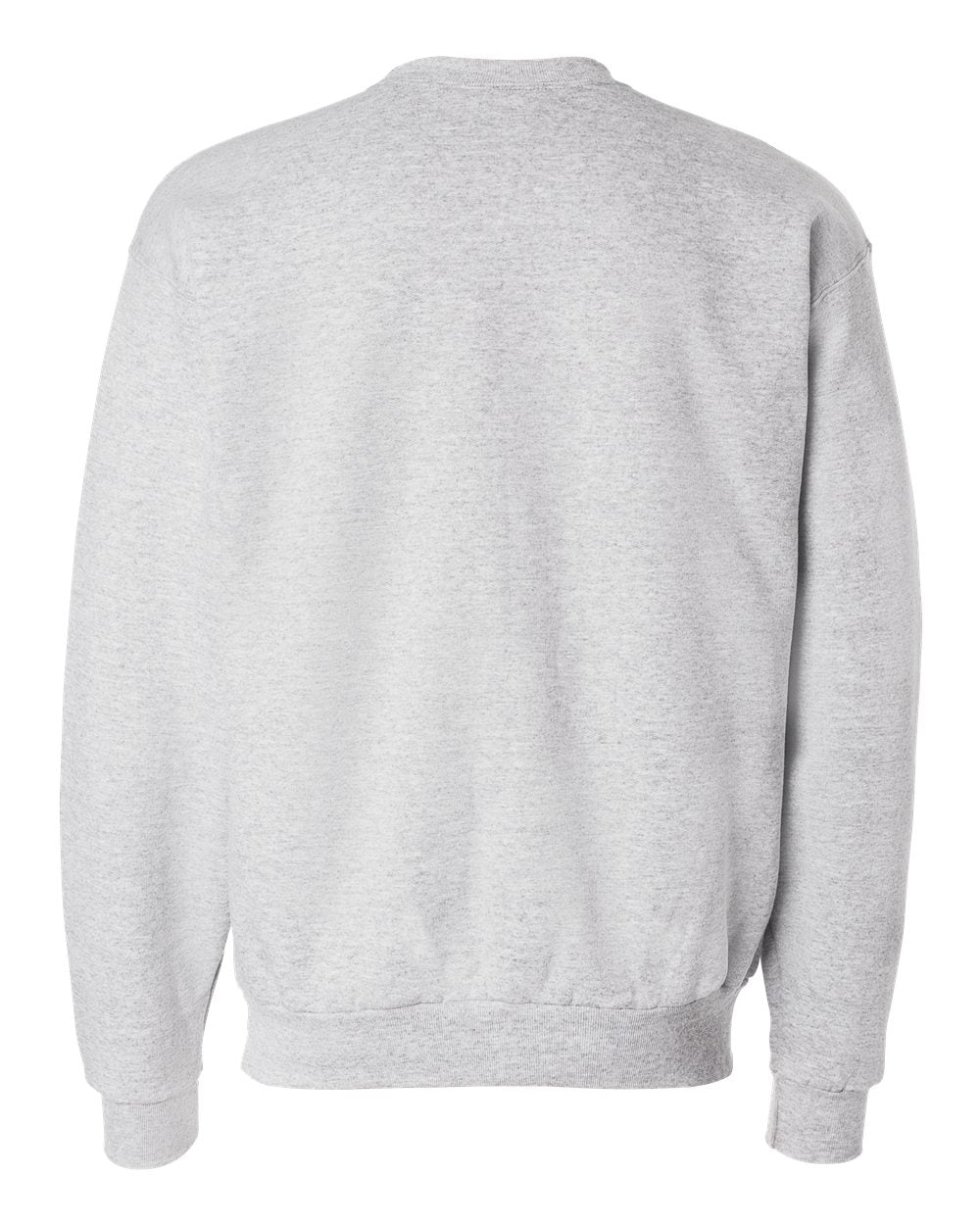 Unisex Ecosmart® Crewneck Sweatshirt - Back - B21000023 - Ash