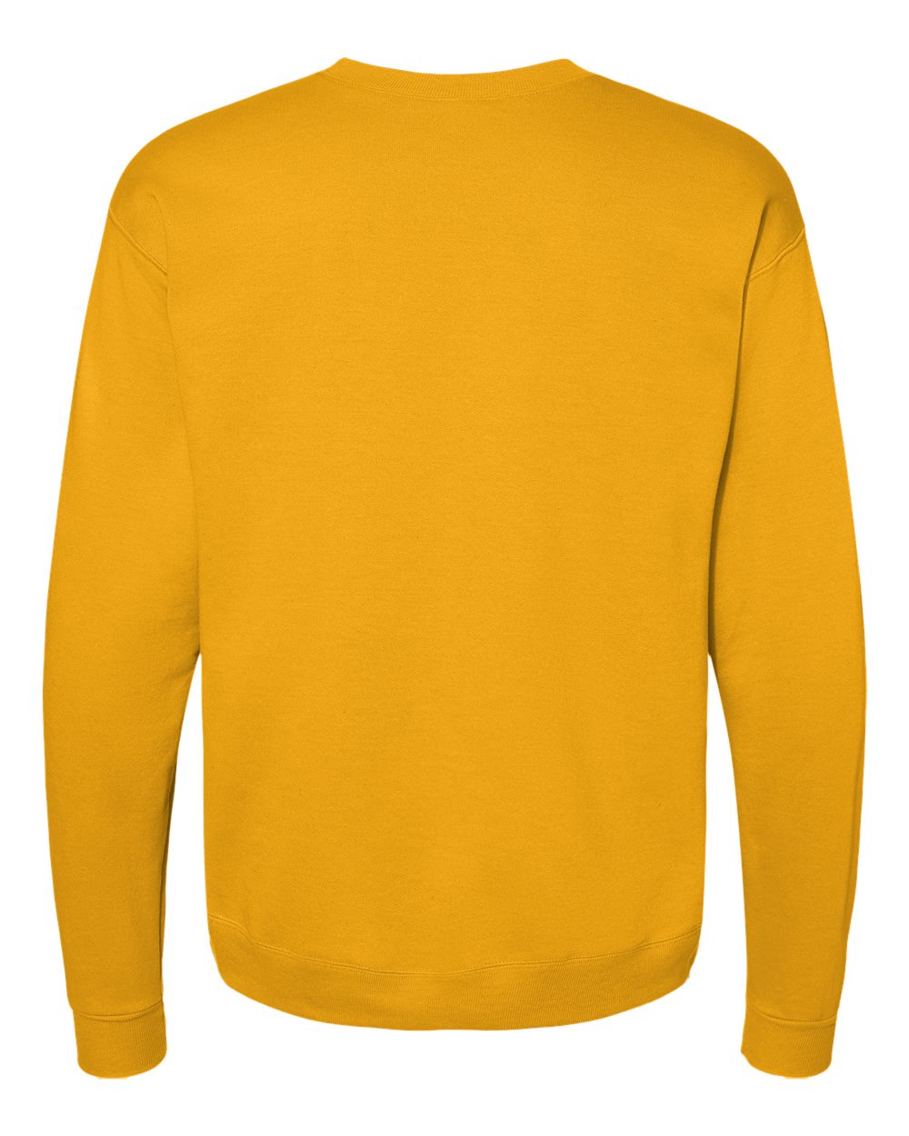 Unisex Ecosmart® Crewneck Sweatshirt - Back - B21000123 - Gold