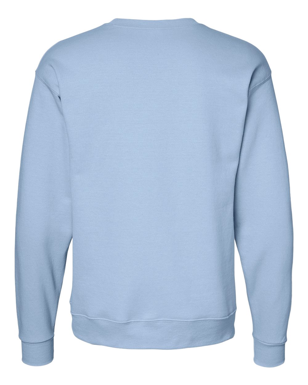 Unisex Ecosmart® Crewneck Sweatshirt - Back - B21000253 - Light Blue