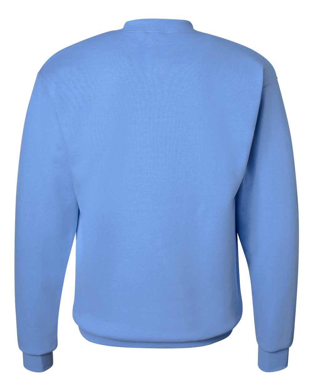 Unisex Ecosmart® Crewneck Sweatshirt - Back - B21000273 - Carolina Blue