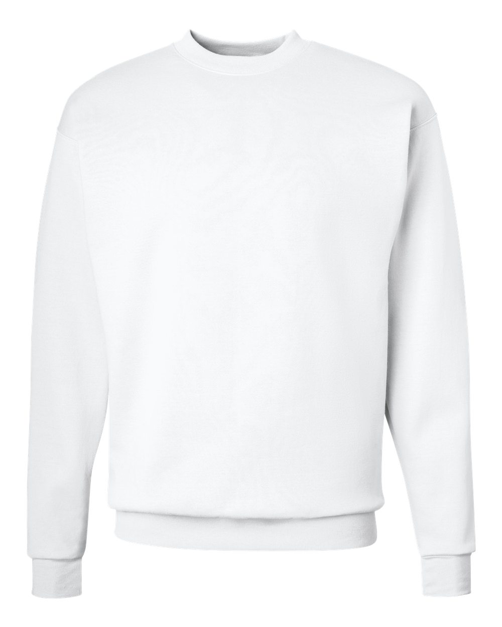 Unisex Ecosmart® Crewneck Sweatshirt - Front - B21000003 - White