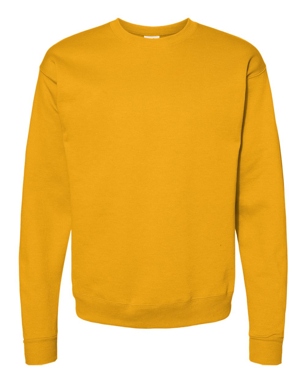 Unisex Ecosmart® Crewneck Sweatshirt - Front - B21000123 - Gold