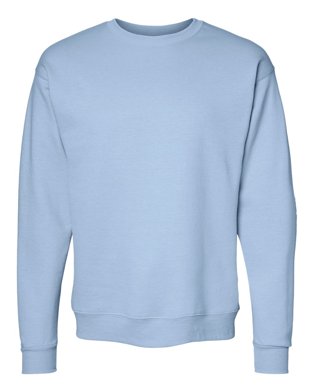 Unisex Ecosmart® Crewneck Sweatshirt - Front - B21000253 - Light Blue