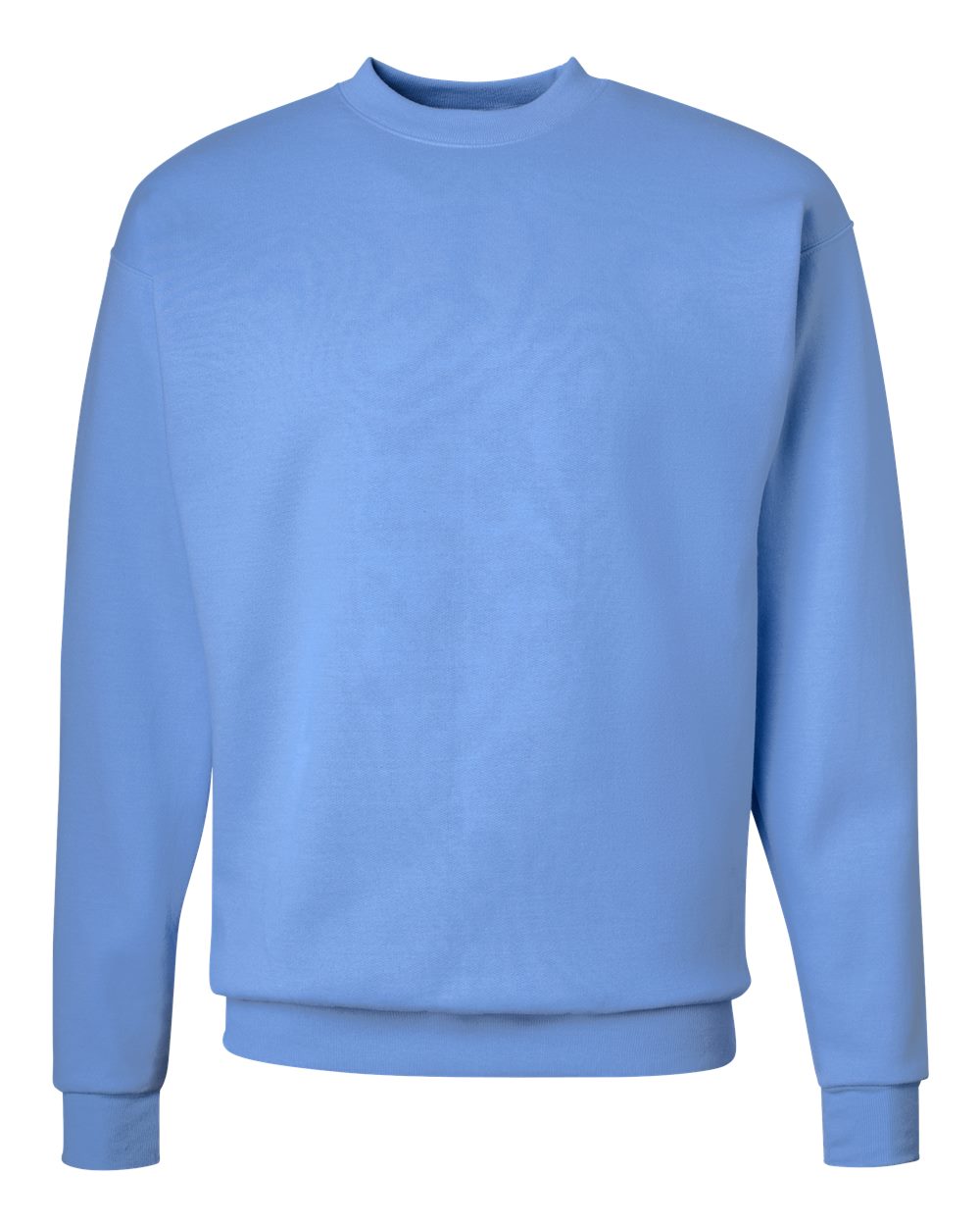 Unisex Ecosmart® Crewneck Sweatshirt - Front - B21000273 - Carolina Blue