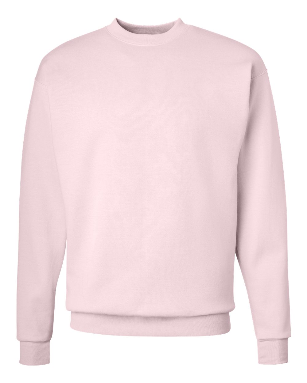 Unisex Ecosmart® Crewneck Sweatshirt - Front - B21000303 - Pale Pink
