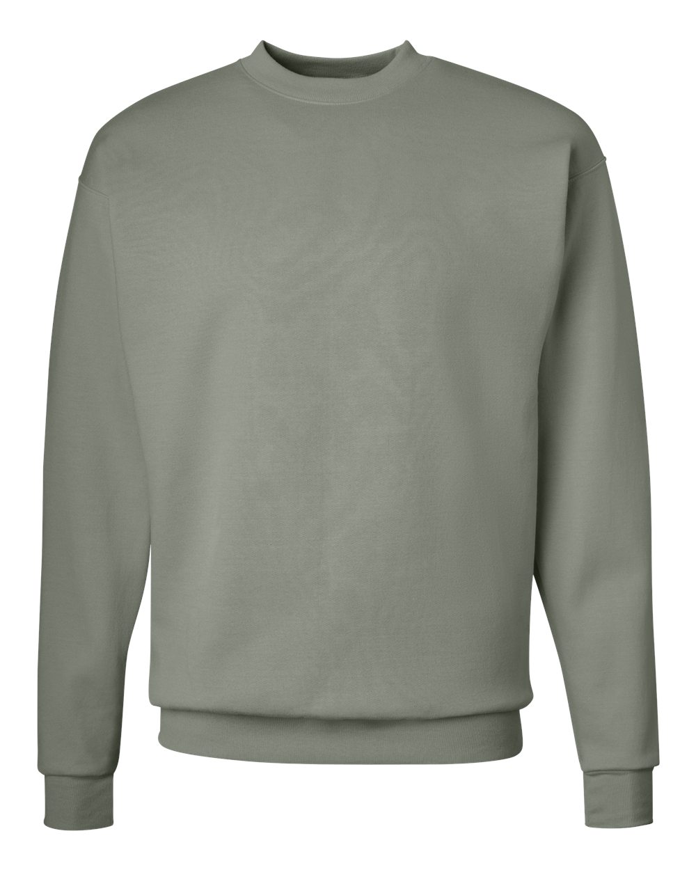 Unisex Ecosmart® Crewneck Sweatshirt - Front - B21000393 - Stonewashed Green
