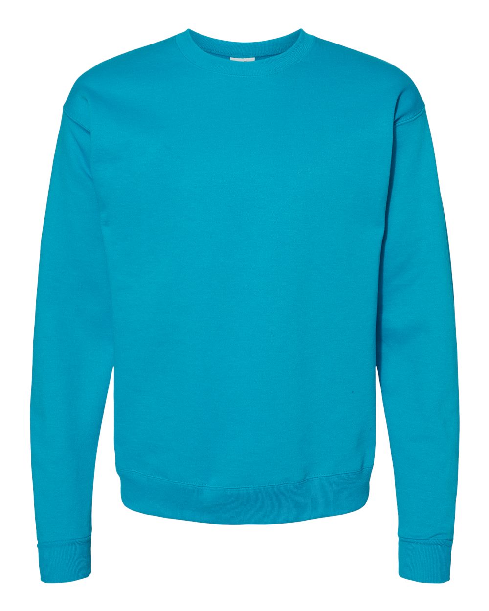 Unisex Ecosmart® Crewneck Sweatshirt - Front - B21000763 - Teal
