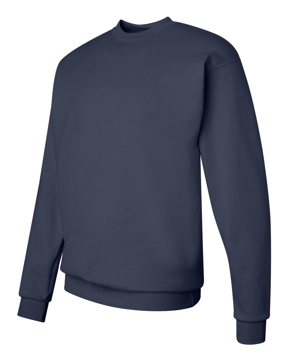 Unisex Ecosmart® Crewneck Sweatshirt - Side - B21000653 - Navy