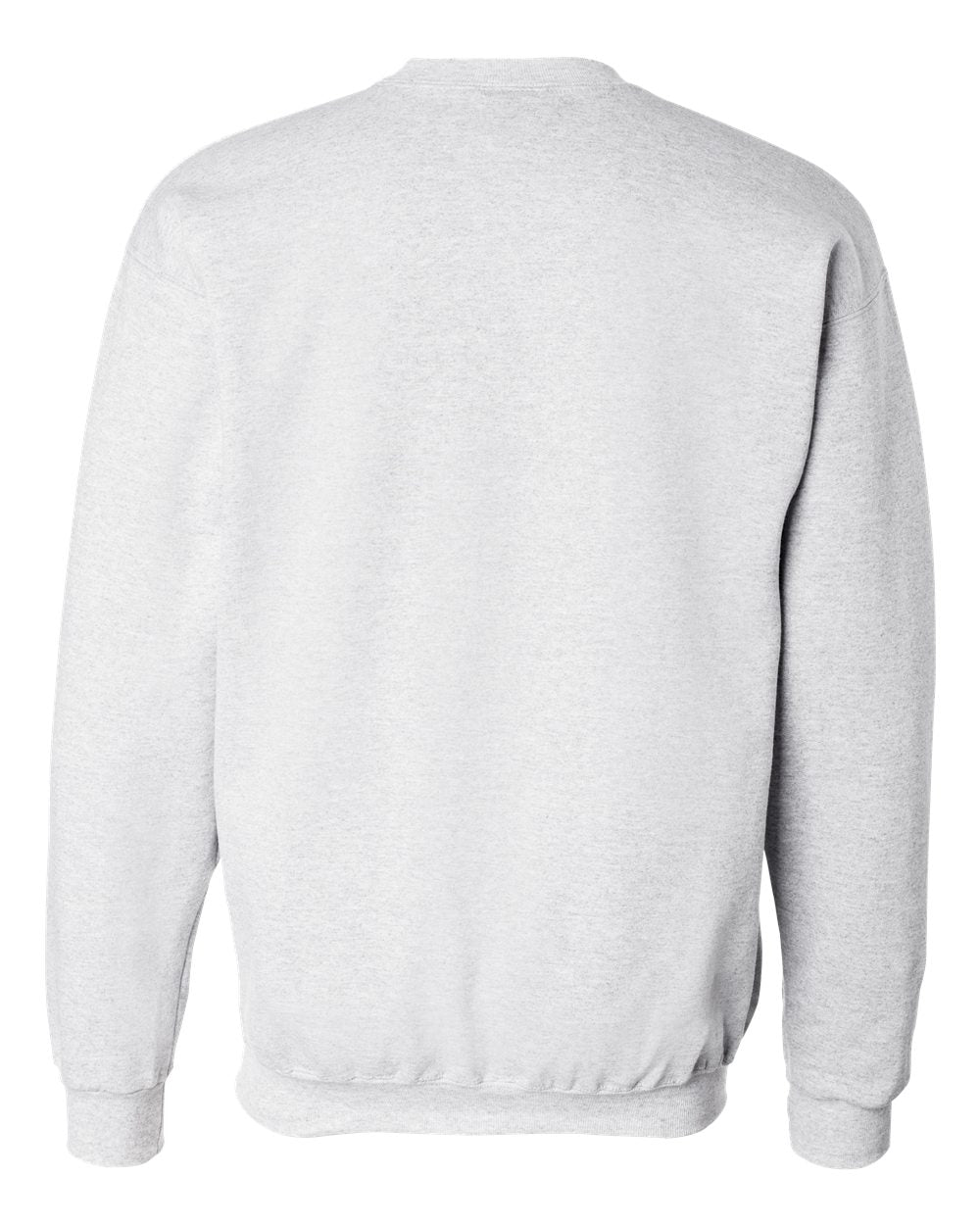 Unisex Ultimate Cotton® Crewneck Sweatshirt - Back - B21700023 - Ash