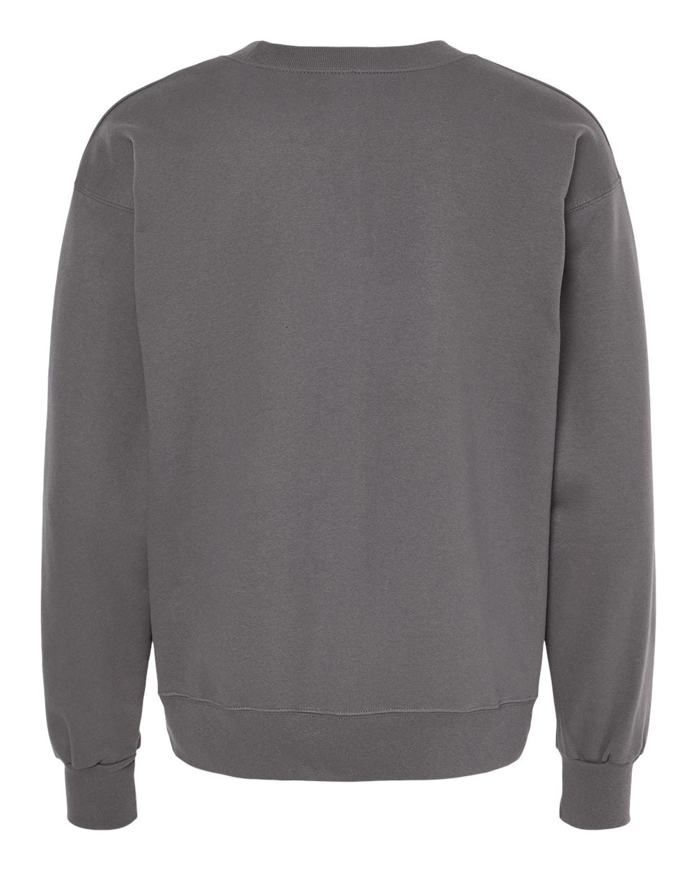 Unisex Ultimate Cotton® Crewneck Sweatshirt - Back - B21700513 - Smoke Grey