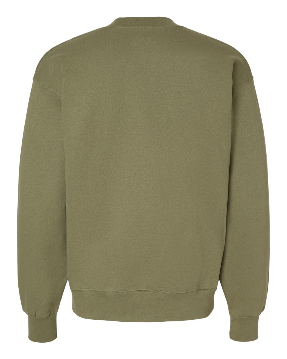 Unisex Ultimate Cotton® Crewneck Sweatshirt - Back - B21700673 - Oregano