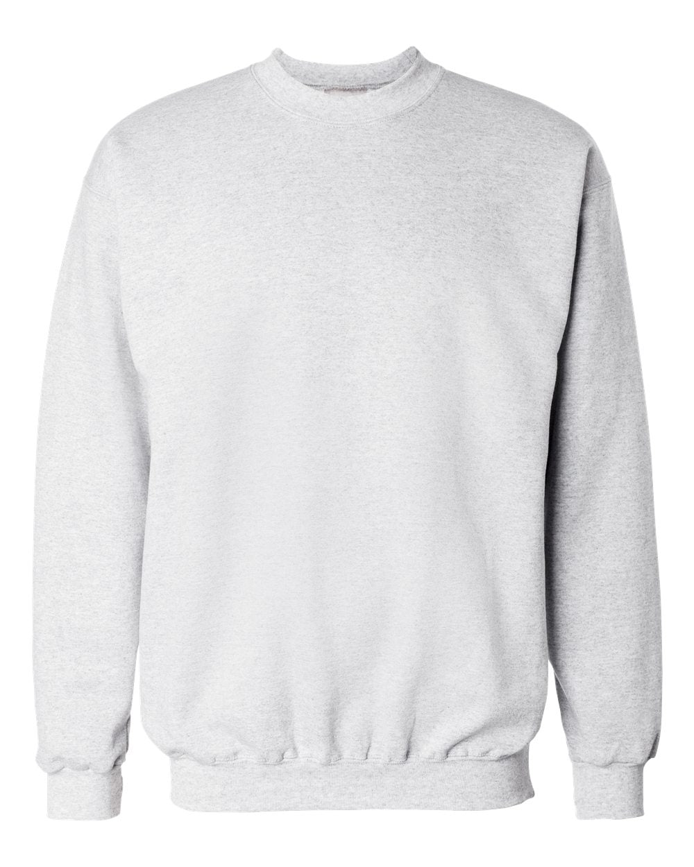 Unisex Ultimate Cotton® Crewneck Sweatshirt - Front - B21700023 - Ash