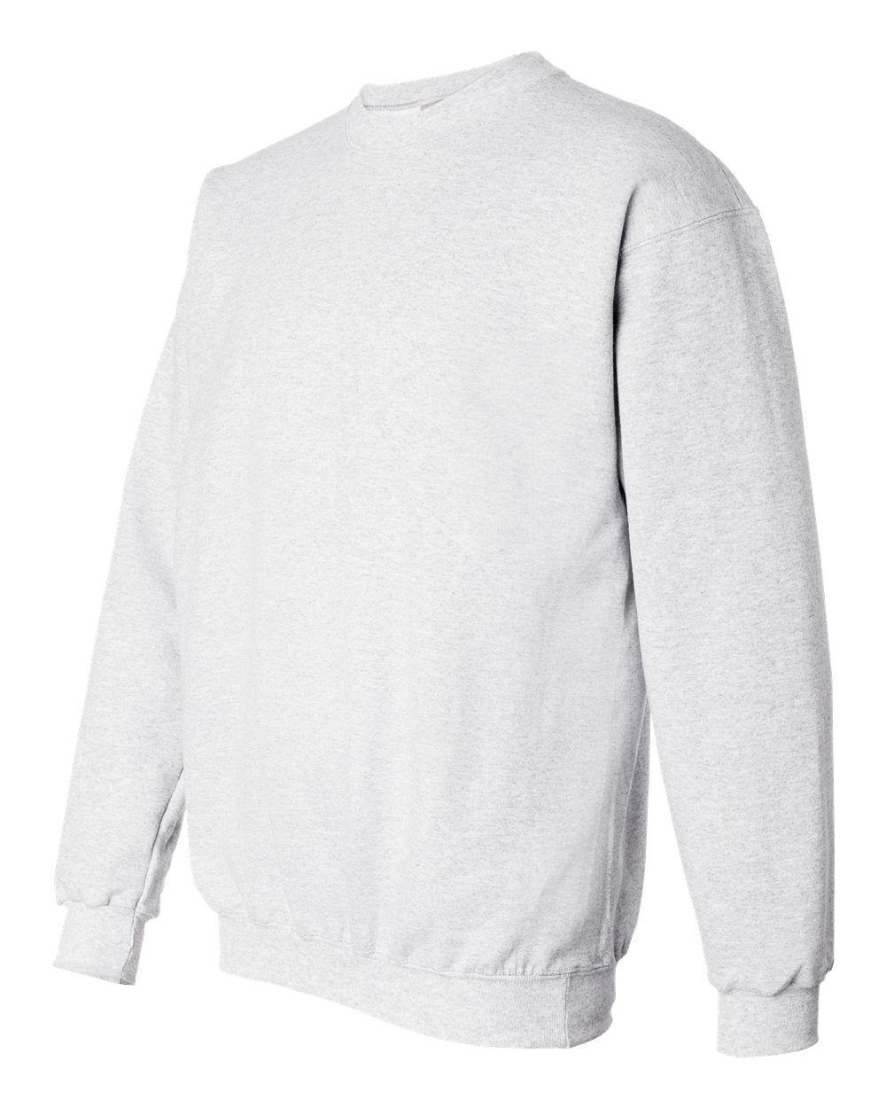 Unisex Ultimate Cotton® Crewneck Sweatshirt - Side - B21700023 - Ash
