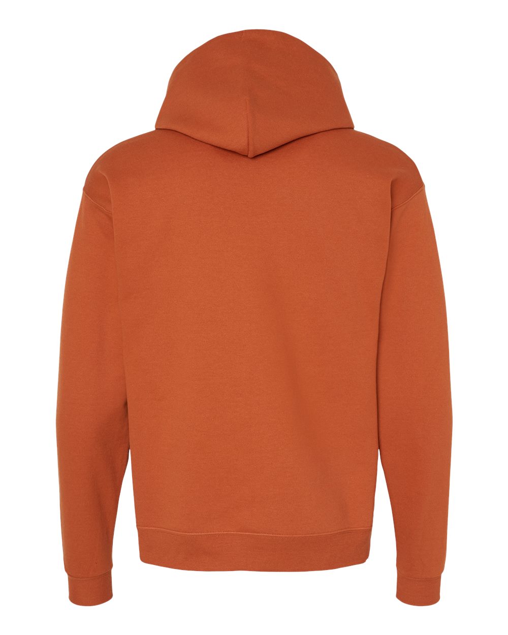 Unisex Ecosmart® Hooded Sweatshirt - Back - B22000113 - Texas Orange