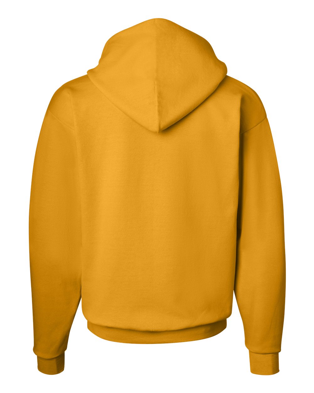 Unisex Ecosmart® Hooded Sweatshirt - Back - B22000123 - Gold