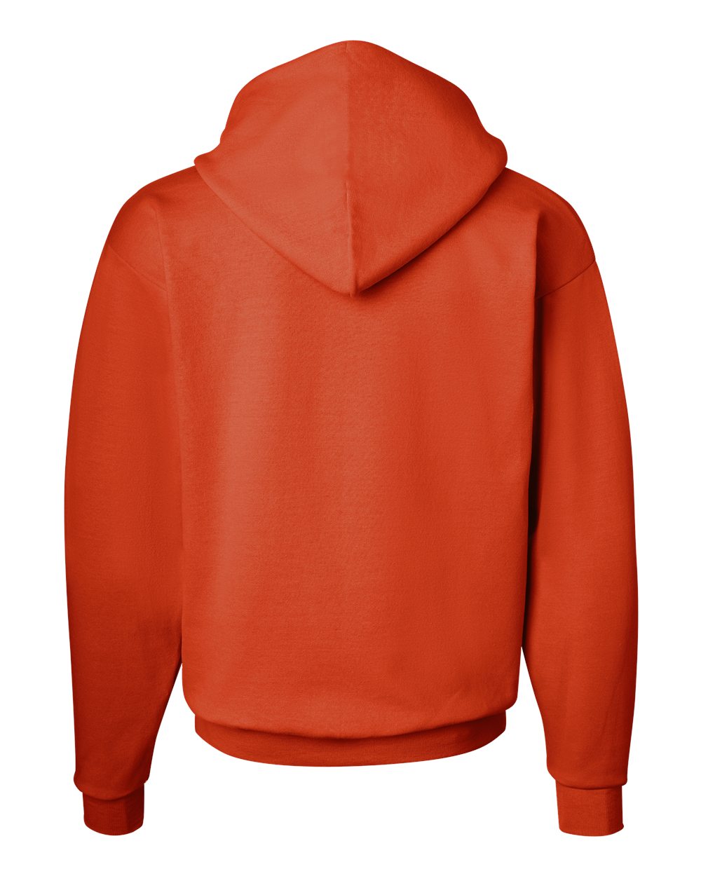 Unisex Ecosmart® Hooded Sweatshirt - Back - B22000663 - Orange