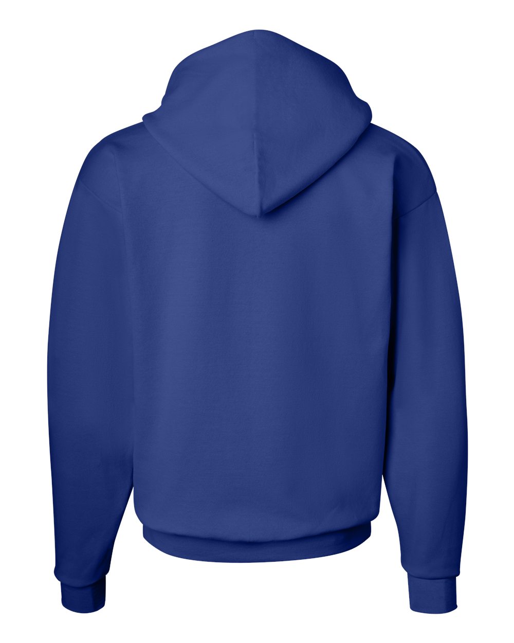 Unisex Ecosmart® Hooded Sweatshirt - Back - B22000883 - Deep Royal