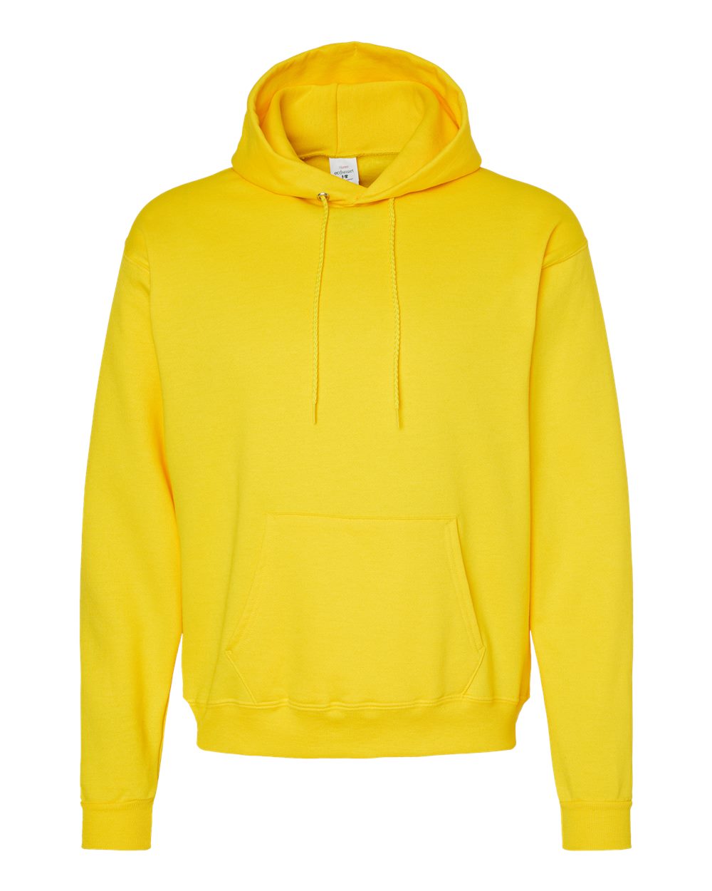Unisex Ecosmart® Hooded Sweatshirt - Front - B22000183 - Athletic Yellow