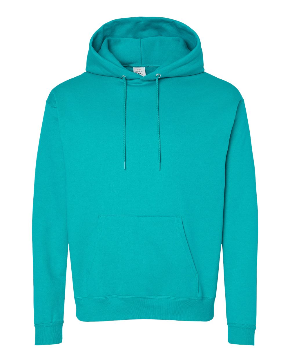 Unisex Ecosmart® Hooded Sweatshirt - Front - B22000193 - Athletic Teal