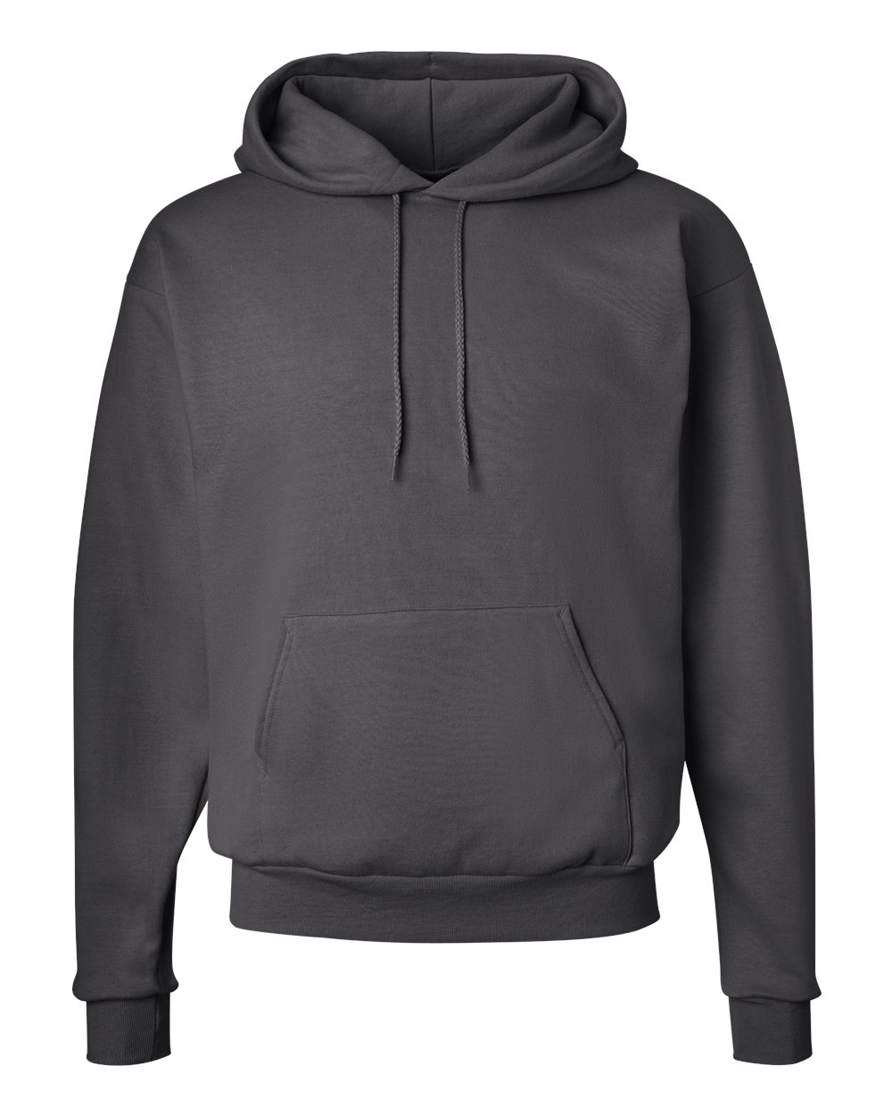 Unisex Ecosmart® Hooded Sweatshirt - Front - B22000353 - Smoke Grey