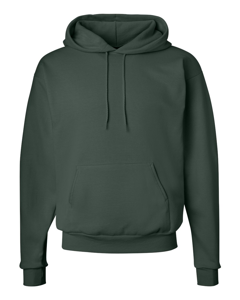 Unisex Ecosmart® Hooded Sweatshirt - Front - B22000873 - Deep Forest