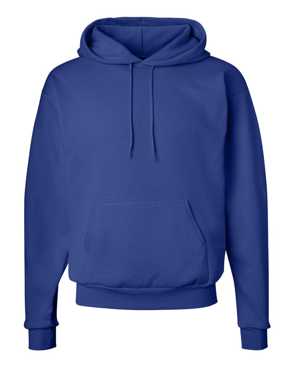 Unisex Ecosmart® Hooded Sweatshirt - Front - B22000883 - Deep Royal